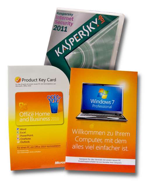Software Kaspersky, Win7, MS Office Foto Software Kaspersky, Win7, MS Office